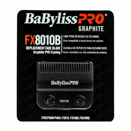 BabylissPro High Carbon Stainless Steel Replacement Fade Blade for FX870G/870RG/FX880