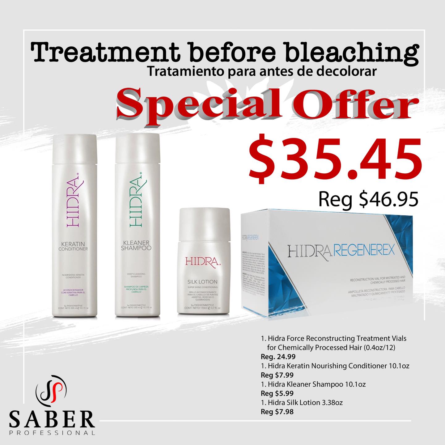 Hidra Treatment before Bleaching