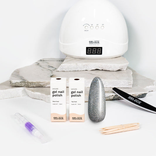 Gelous gel nail polish Starlet Essentials Pack - photographed in New Zealand