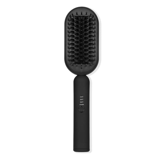 Image with black hot brush tool against a white background.
