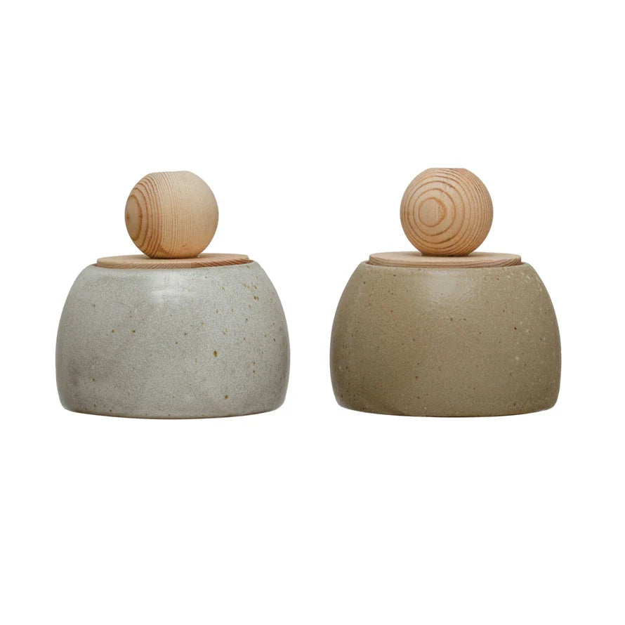 Reactive Glaze Canister
