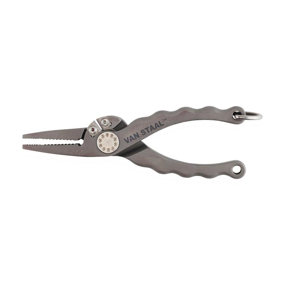 PLIER VAN STAAL 7" CARBON FIBER WITH LANYARD 1.5" CLIP