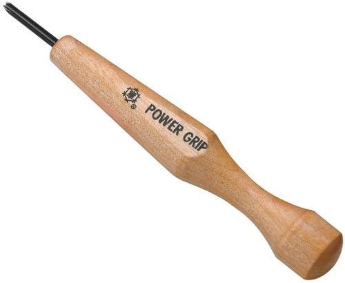 Power Grip Carving Knife Chisel (Round Type) [1mm] (Japan Import)
