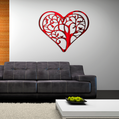 Tree Of Love Metal Monogram