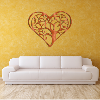 Tree Of Love Metal Monogram