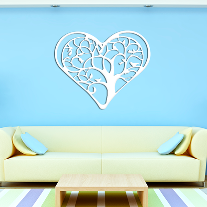 Tree Of Love Metal Monogram