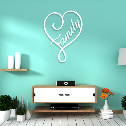 Family Heart Swirl