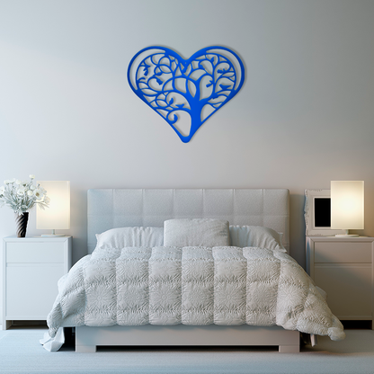 Tree Of Love Metal Monogram