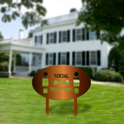 Social Distancing Sign