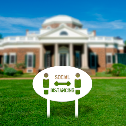 Social Distancing Sign