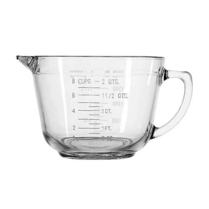 Glass Batter Bowl - 2 Qt.