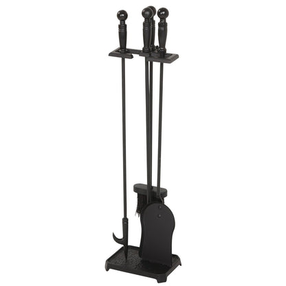 Home Impressions 4-Piece Cast Iron 28 In. H Fireplace Tool Set