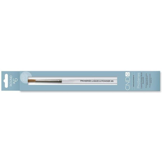 CND - Proseries Liquid & Powder Brush Round #6