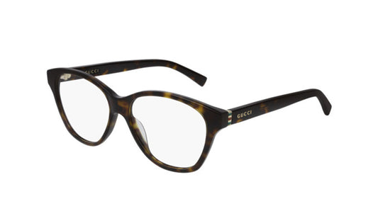 Frames Gucci GG0456O Black, D Frame, Frames, Gucci, Havana, Medium, Plastic, Prescription, Womens