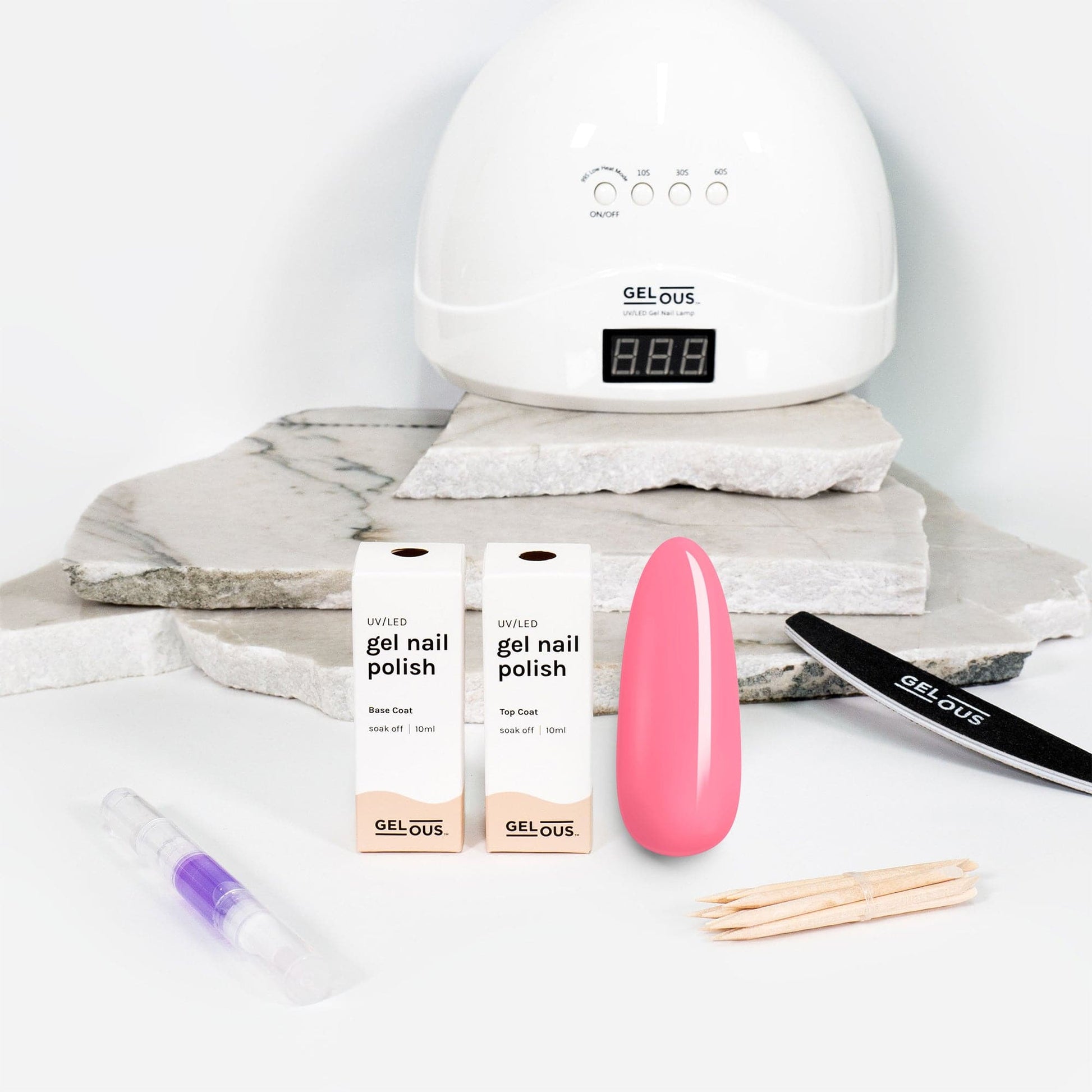 Gelous gel nail polish Girl Talk Essentials Pack - photographed in New Zealand