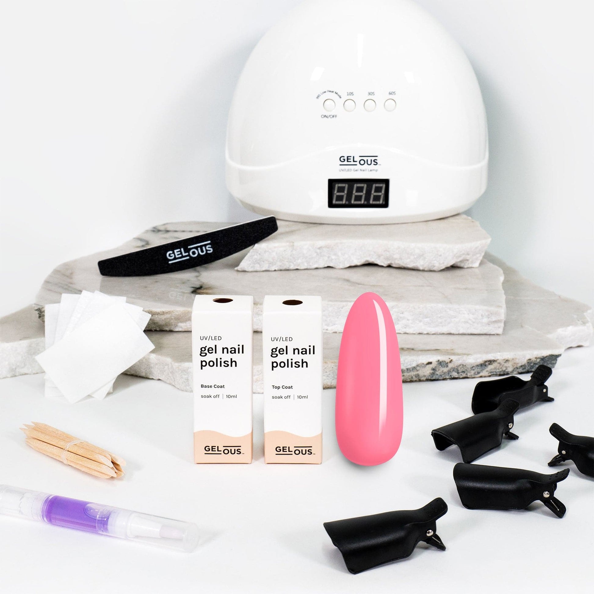 Gelous gel nail polish Girl Talk Starter Pack - photographed in New Zealand