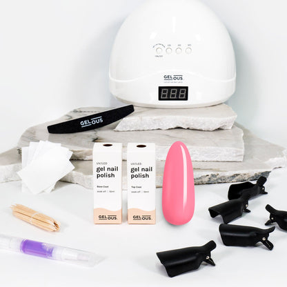 Gelous gel nail polish Girl Talk Starter Pack - photographed in New Zealand