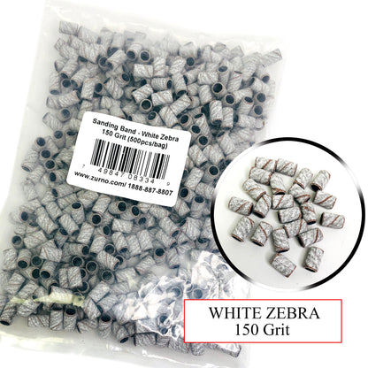 Sanding Band - White Zebra & Aluminum Oxide