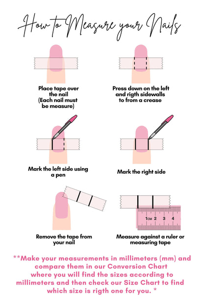 “Black Glam” Press On Nails Set