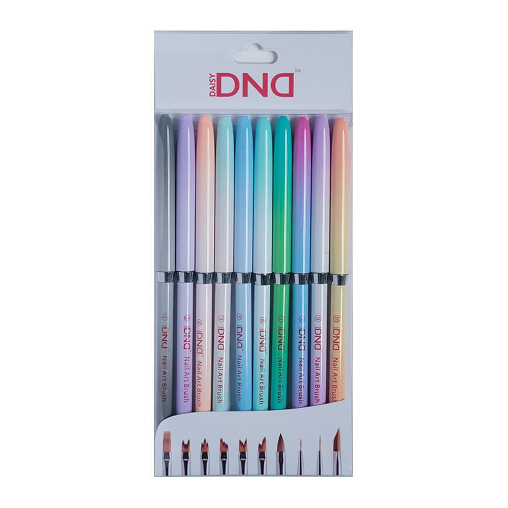DND 3D Carving Flower Brush - 10 Set