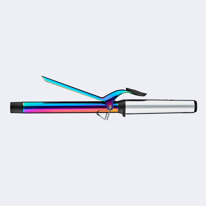 BabylissPro Nano Titanium Extended Barrel Curling Iron Spring Limited Edition Iridescent