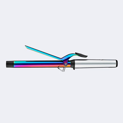 BabylissPro Nano Titanium Extended Barrel Curling Iron Spring Limited Edition Iridescent
