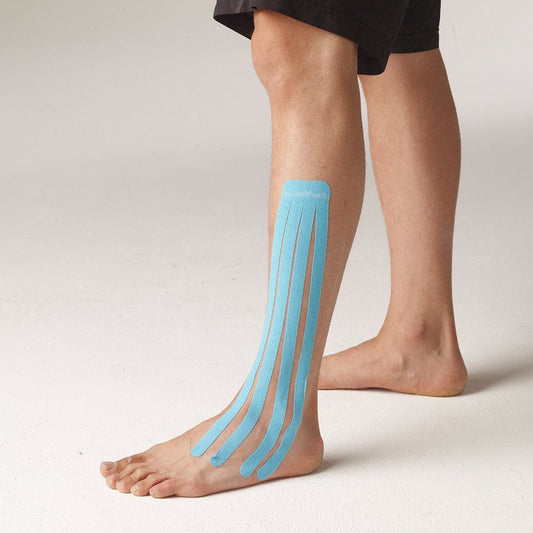 SpiderTech Kinesiology Pre-Cut Medium Fan Tape, 10 ct