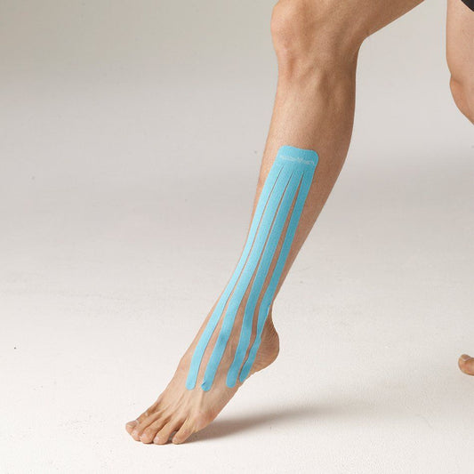SpiderTech Kinesiology Pre-Cut Medium Fan Tape, 10 ct