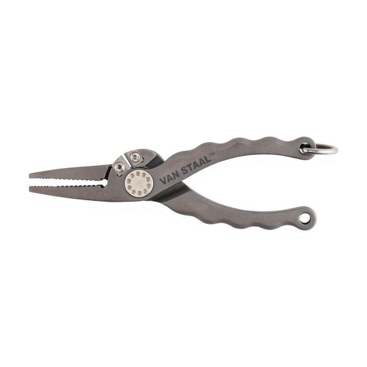 PLIER VAN STAAL 7" CARBON FIBER WITH LANYARD 1.5" CLIP